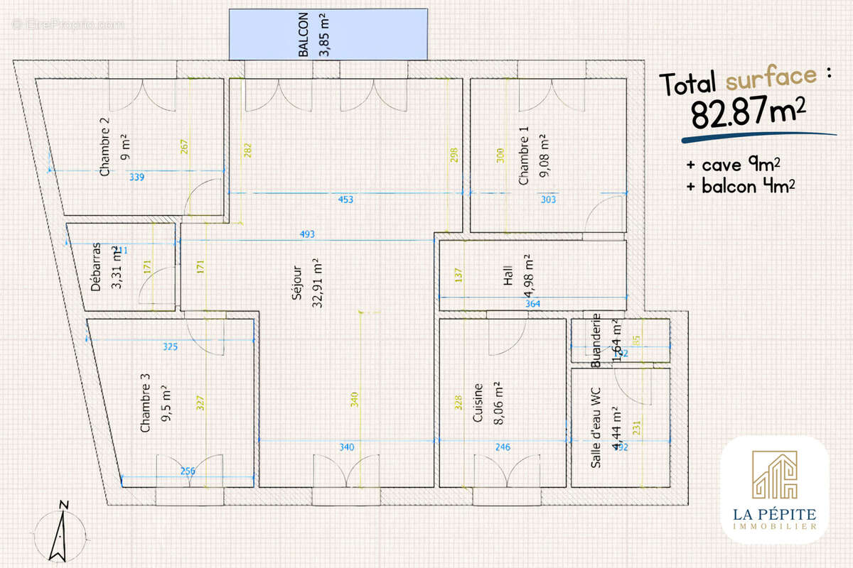 Appartement avec vue imprenable - photo 28