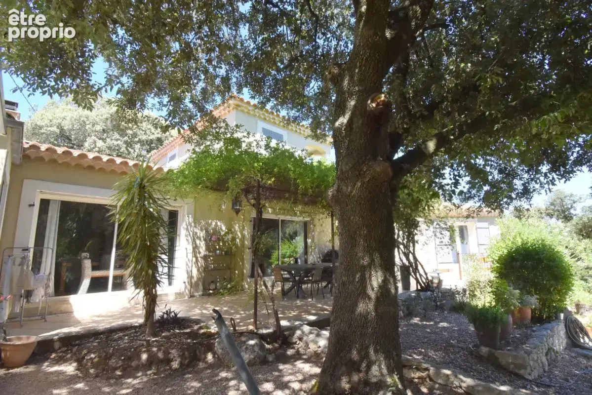ST RESTITUT, rare, maison contemporaine de 193 m² hab plus garage et piscine 10X5 sur 2000 m boisés de chênes au calme - photo 14