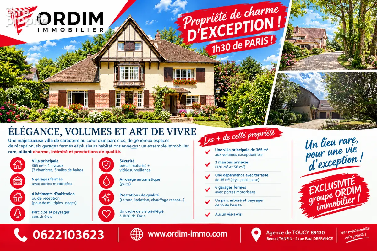 Photo Maison à Toucy au prix de 477 000€