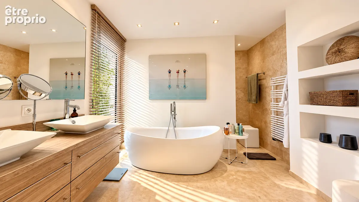 Vue mer panoramique golfe de st tropez propriete exceptionnelle 6 chambres piscine tout a pied - photo 12