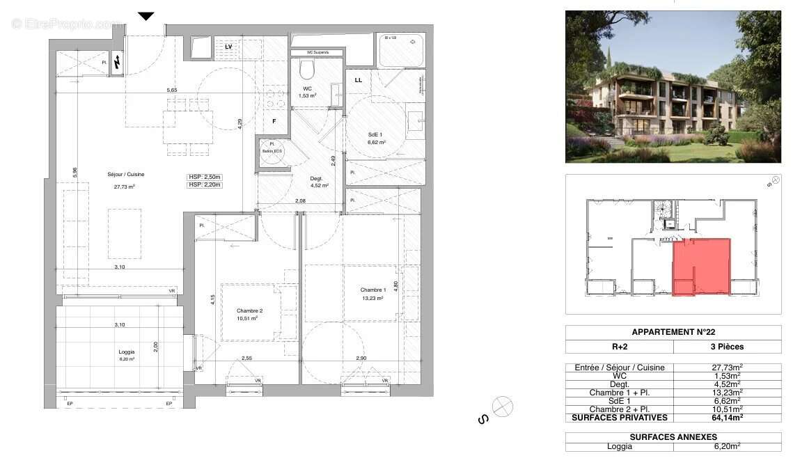 Appartement à ANTIBES