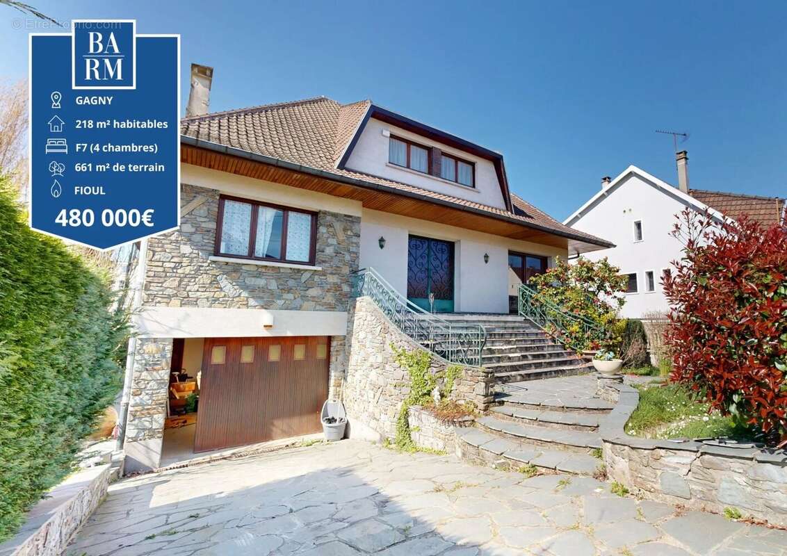 Maison à GAGNY