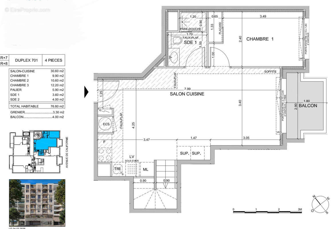 Appartement à NICE