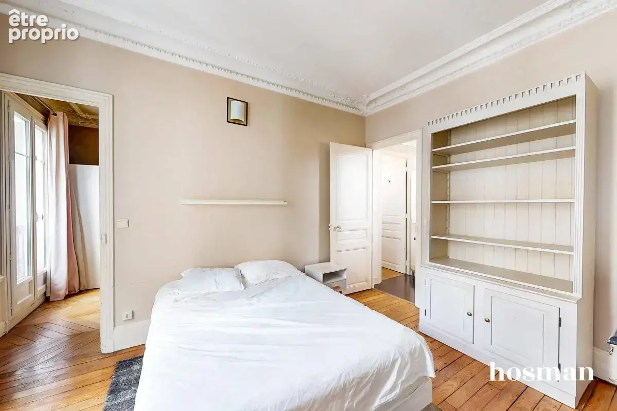 Appartement 3 pièces de 59 m² avec cave et chambre de service - Rue Juliette Lamber, Paris - photo 11