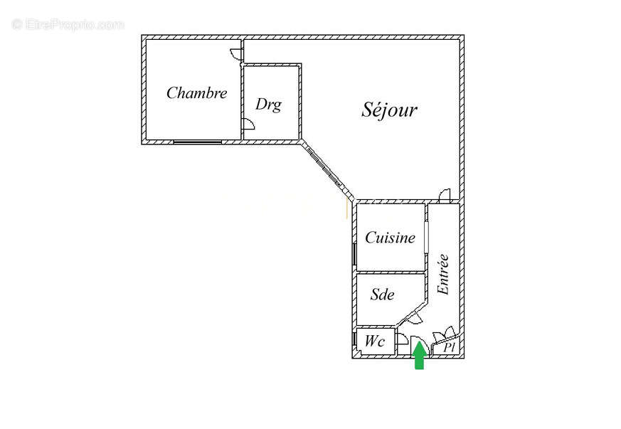 Appartement à PARIS-14E