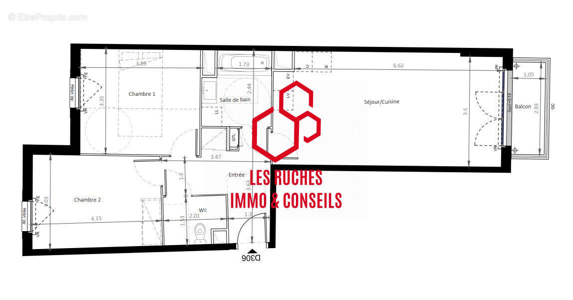 Appartement à BOISSY-SAINT-LEGER