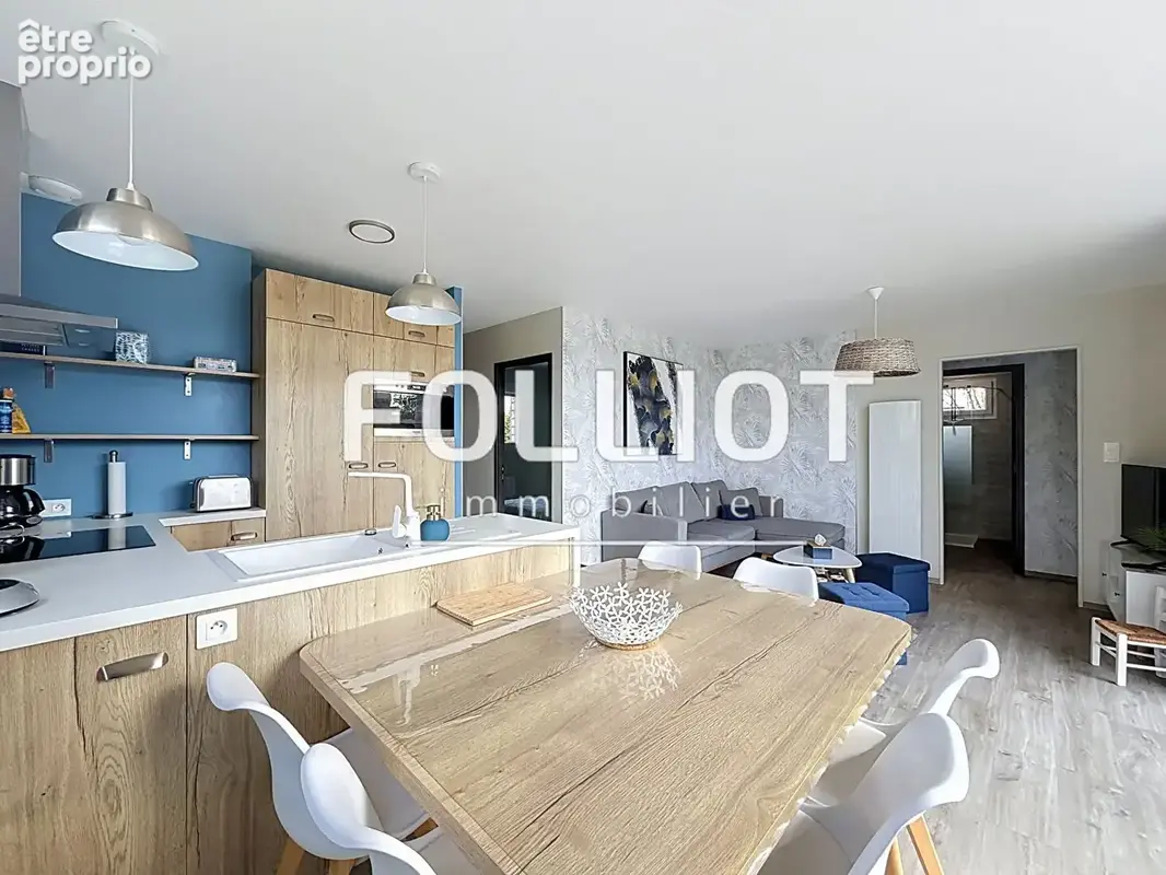 A Vendre Maison de plain pied Ossature bois à Hatainville à 5 minutes du centre de CARTERET et de la plage. - photo 6