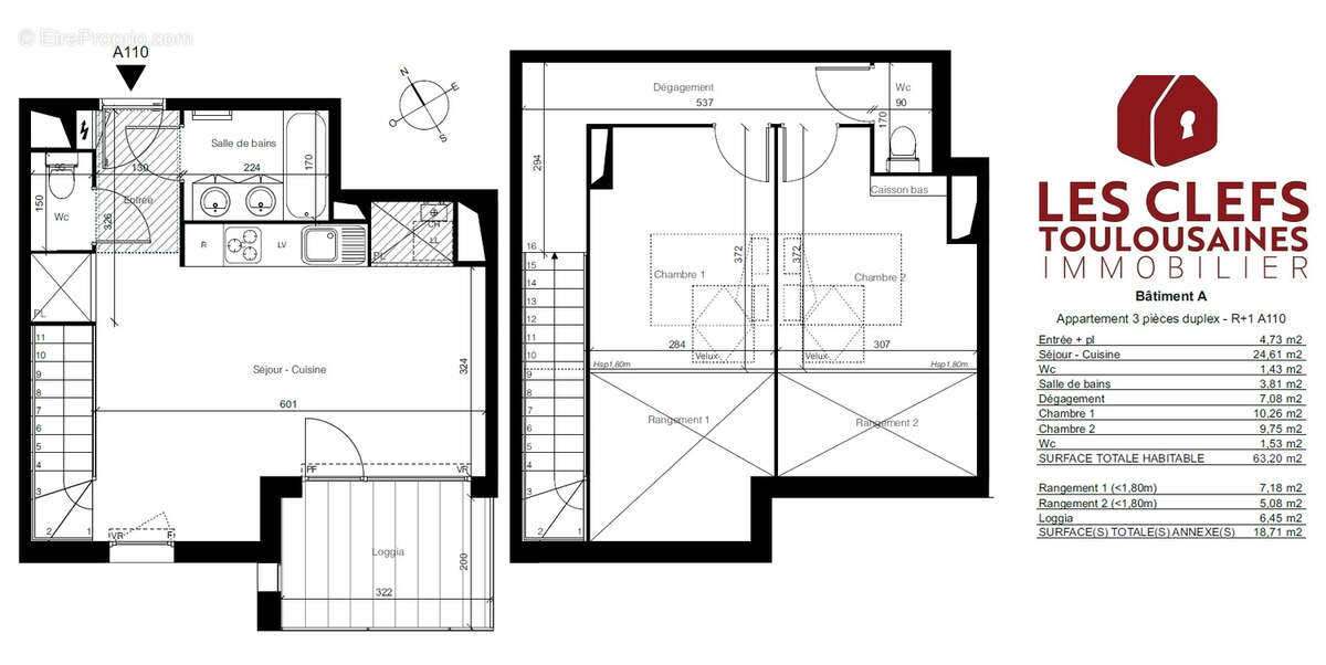Appartement à COLOMIERS