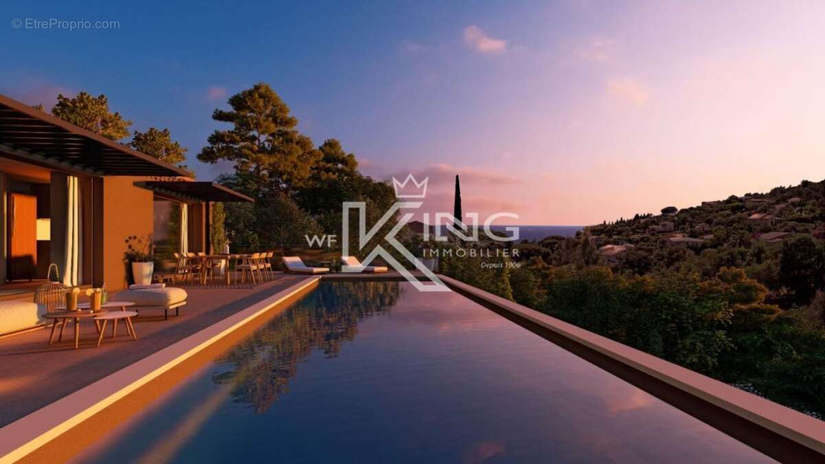 Les issambres – vue mer  projet de villa contemporaine avec permis accordé - photo 7