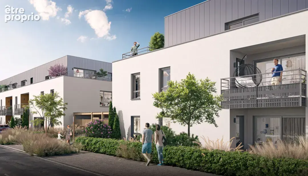 Appartement T2 45 m2 avec terrasse et parking à Marly - photo 7