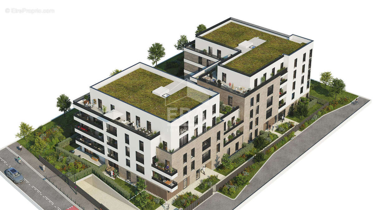 Appartement 61m² à les clayes-sous-bois - photo 3