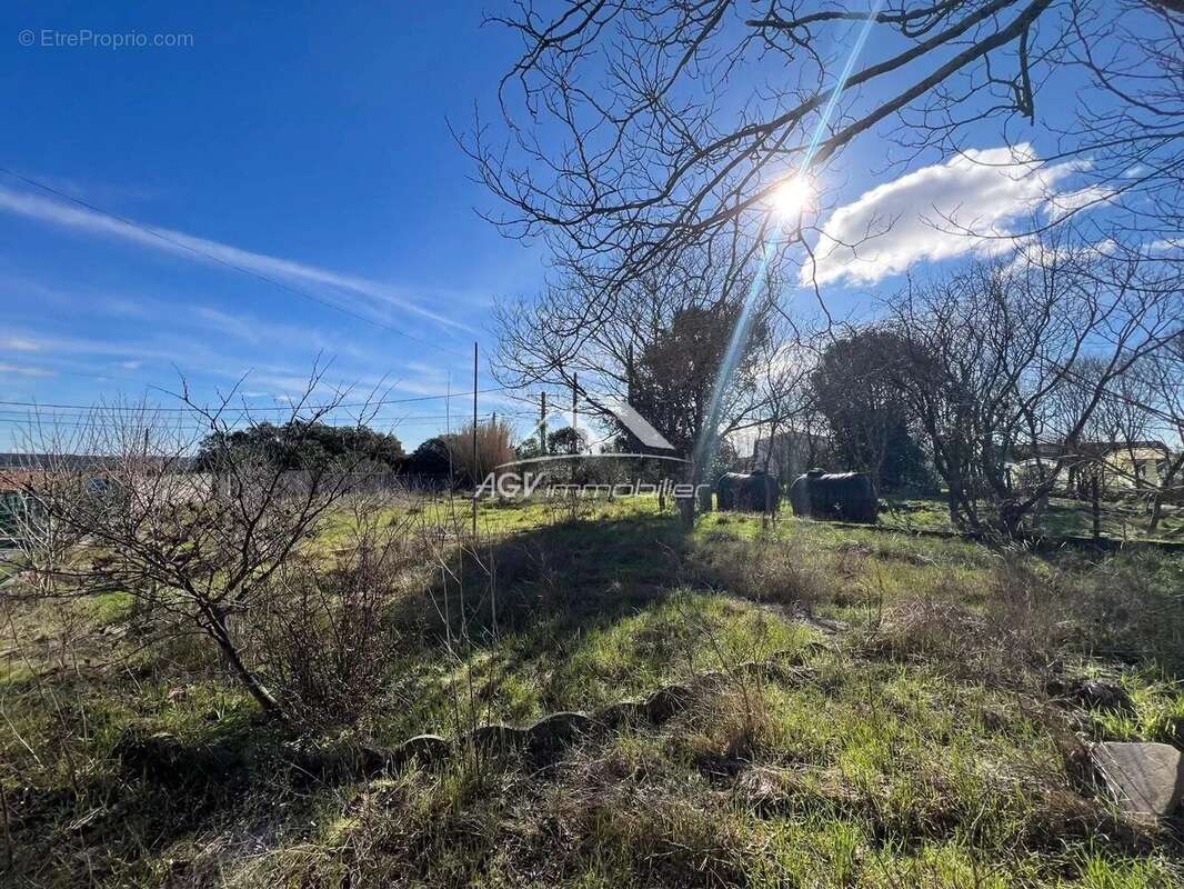Terrain à SAINT-MARTIN-DE-VALGALGUES
