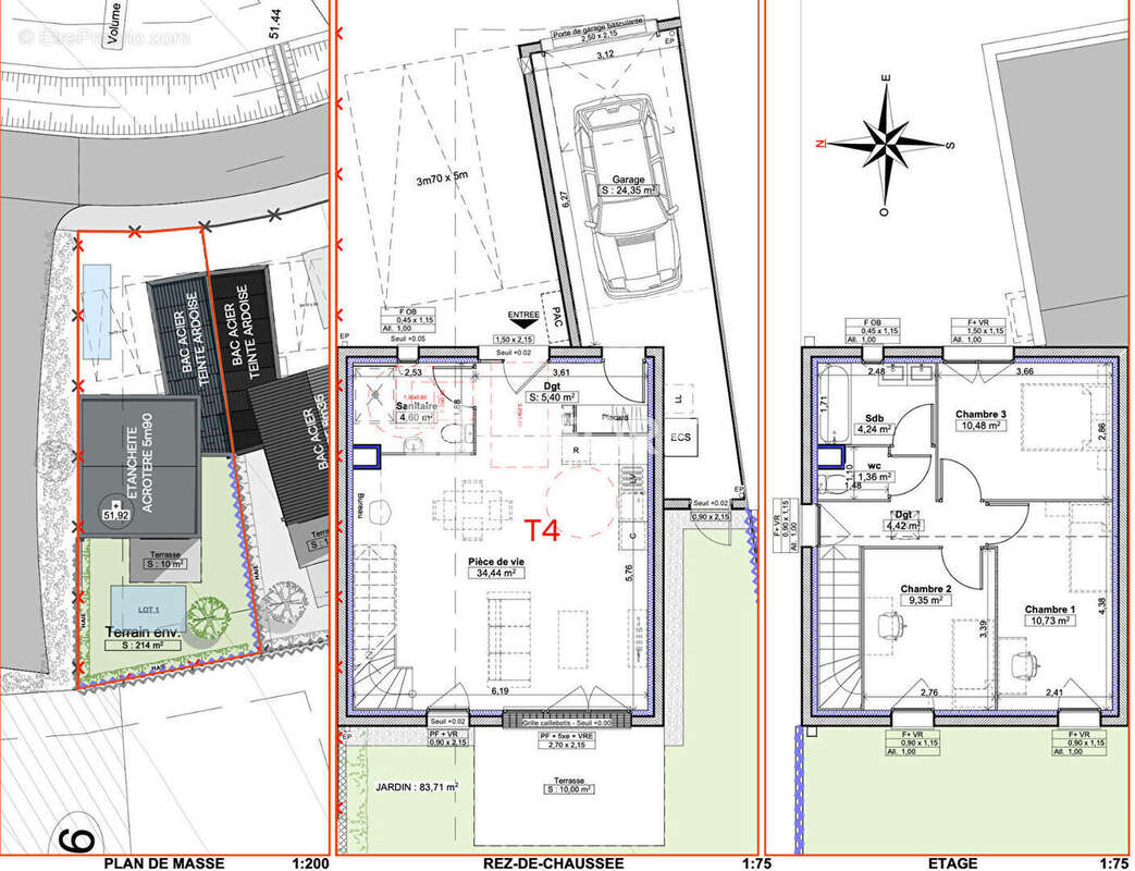 Maison à HERMANVILLE-SUR-MER