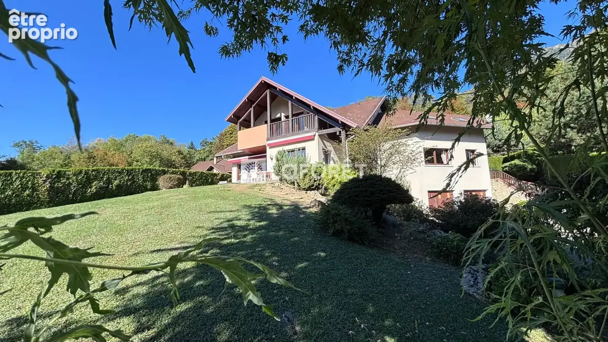 Vue mont-blanc 276 m²  plain-pied sous-sol complet terrain 2 285 m² - photo 2