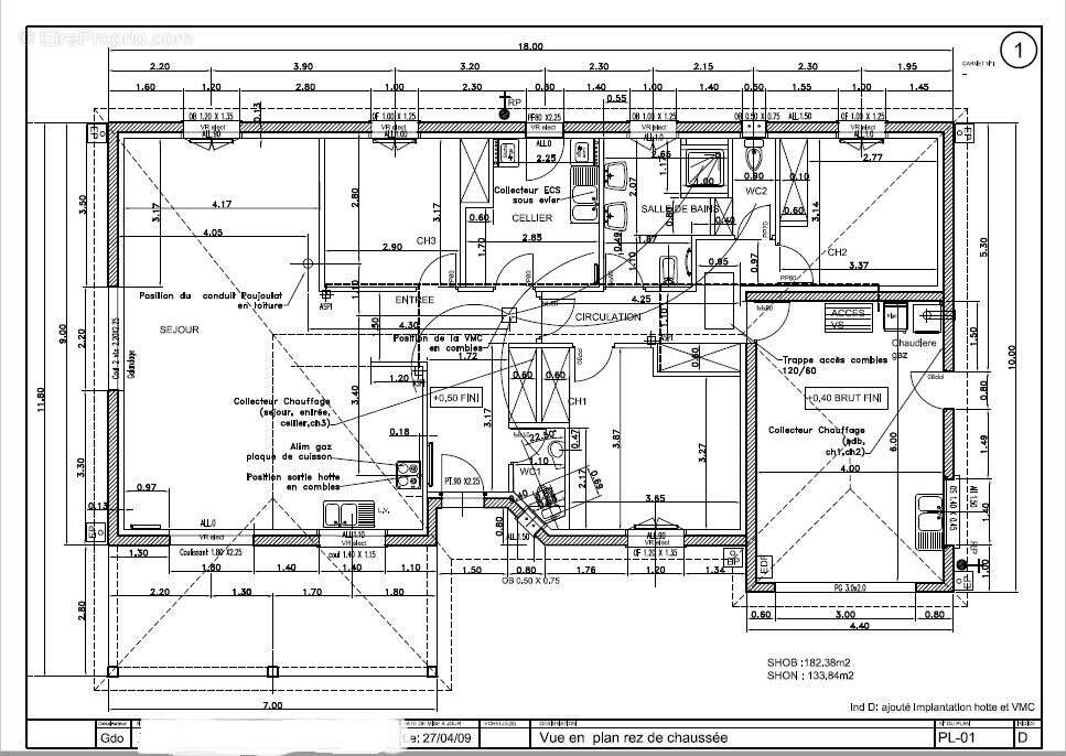 Maison à SAINTE-BAZEILLE
