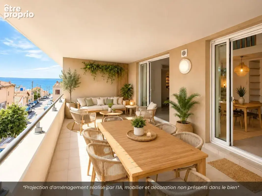 Appartement à MARSEILLE-8E