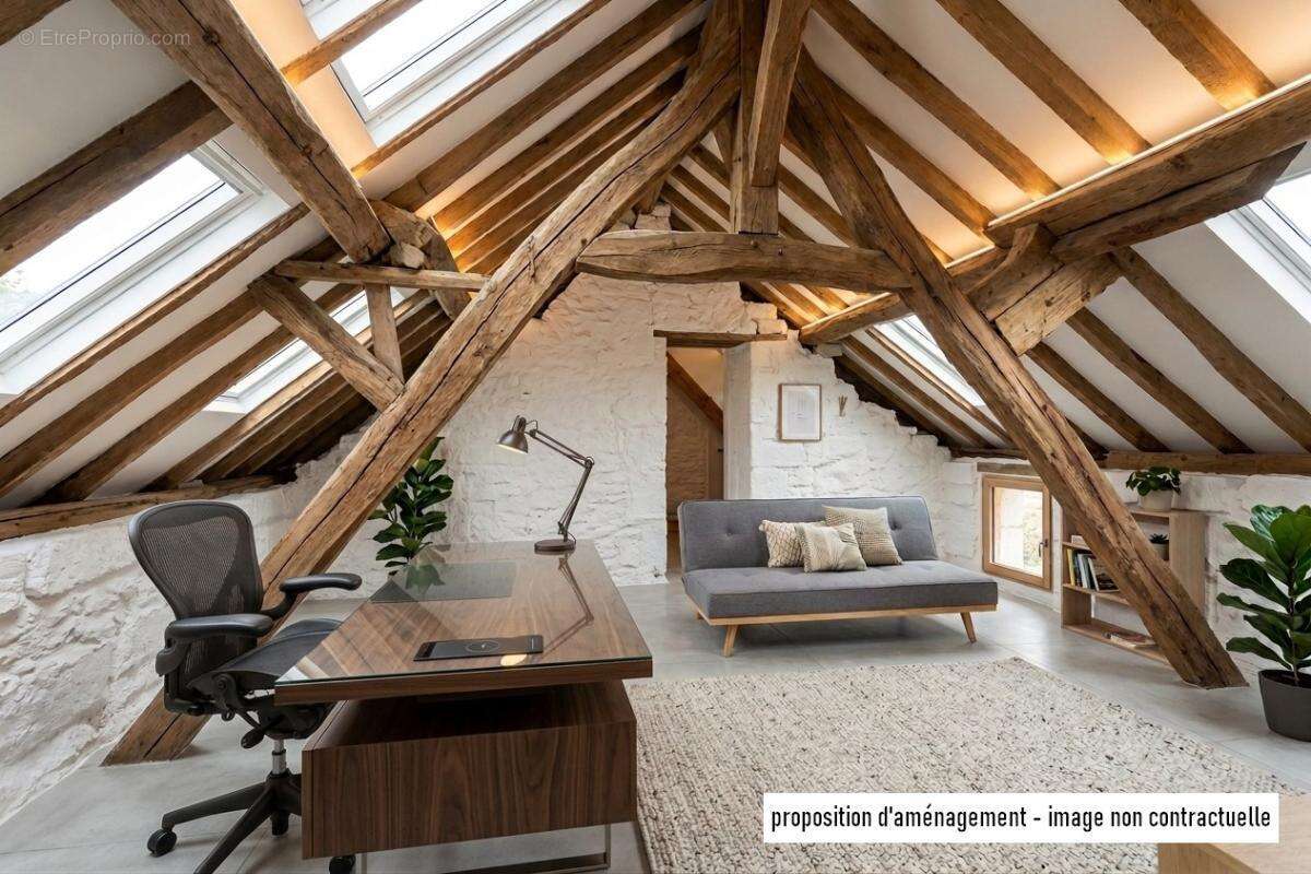 Maison en pierre avec fort potentiel d'aménagement à quelques minutes de Villers-Cotterêts - photo 12