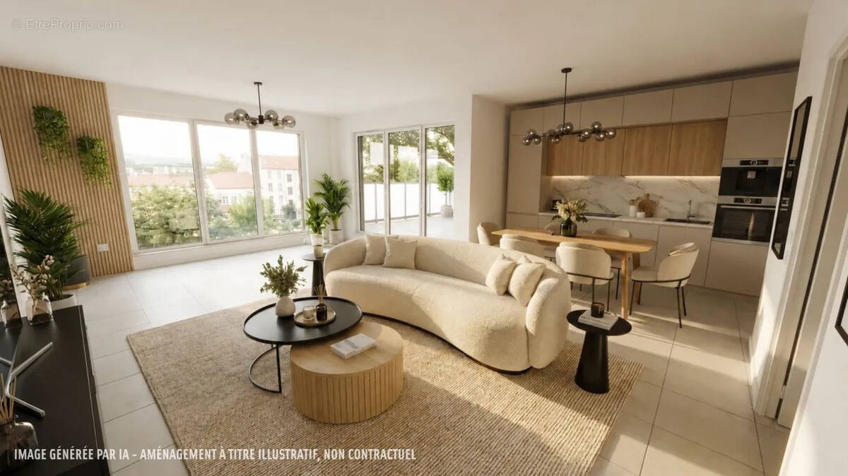 Appartement à TASSIN-LA-DEMI-LUNE