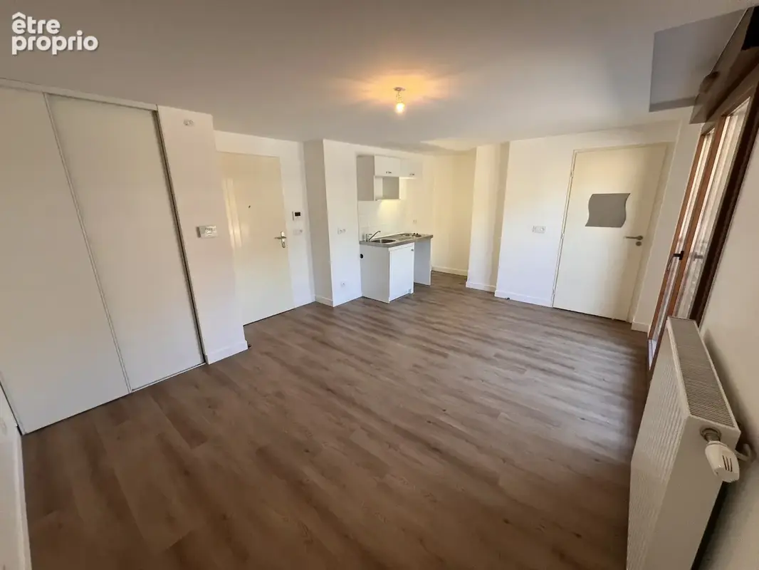 Studio villeurbanne grandclement 25 m2 rdc au calme - photo 2