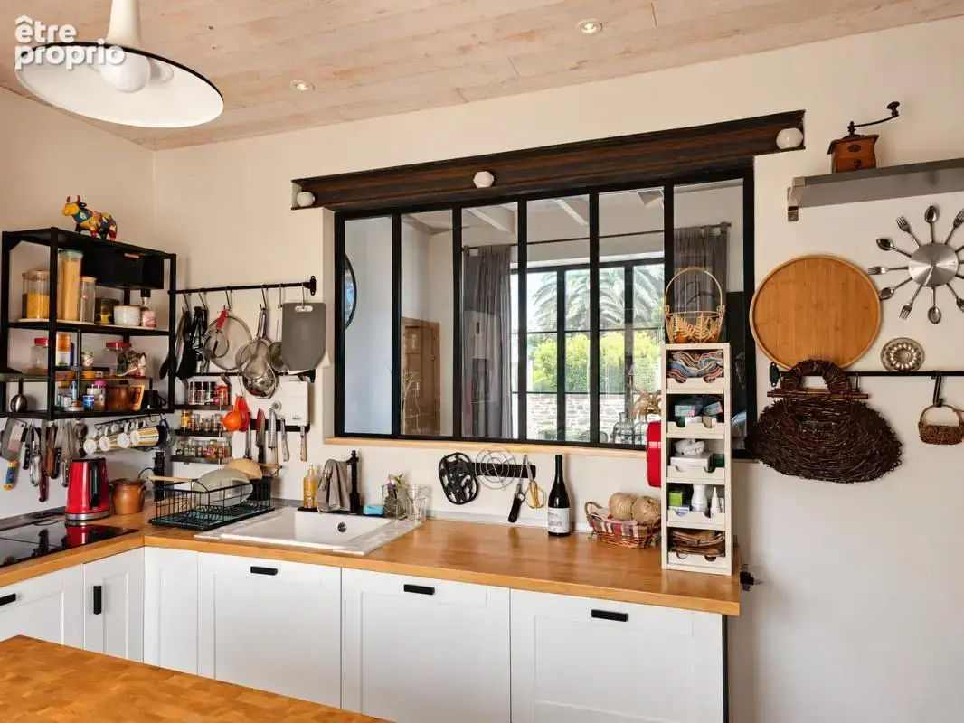 Maison 140 m² – 5 chambres – vue mer – terrasse 160 m² – pouldreuzic centre – stationnement – aucun travaux **** une maison fami - photo 4