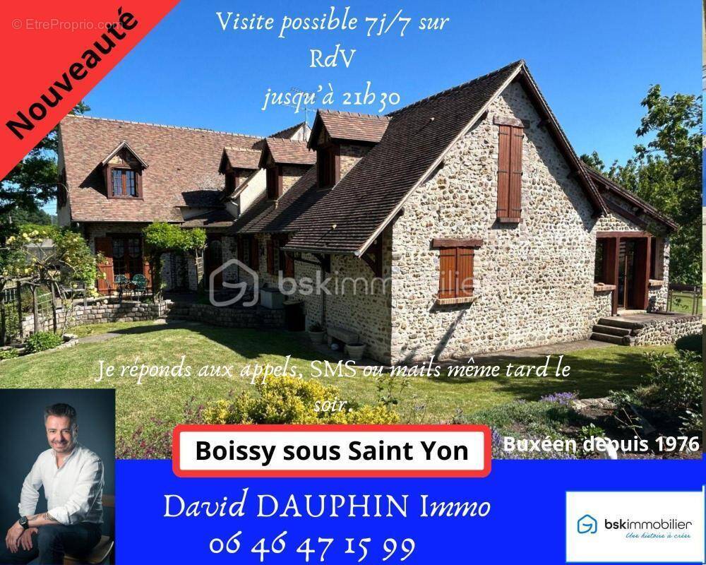 Maison à BOISSY-SOUS-SAINT-YON