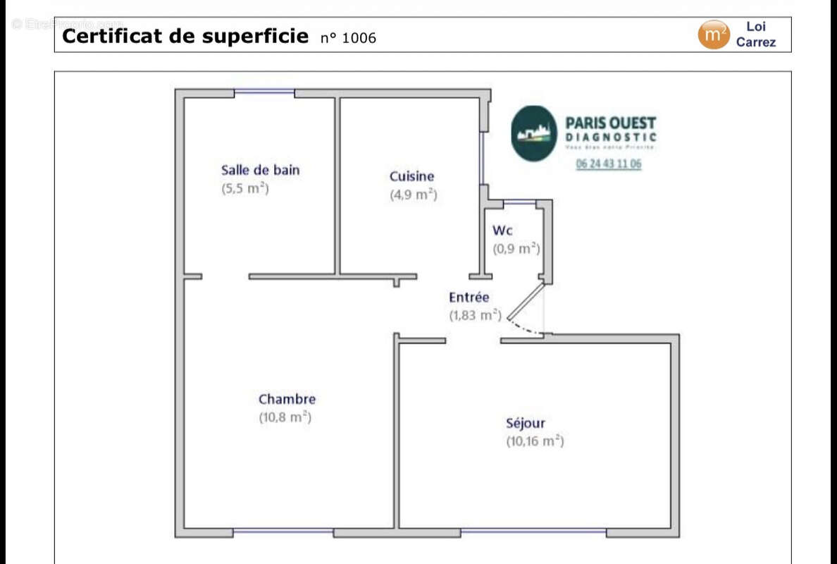Appartement à PARIS-11E