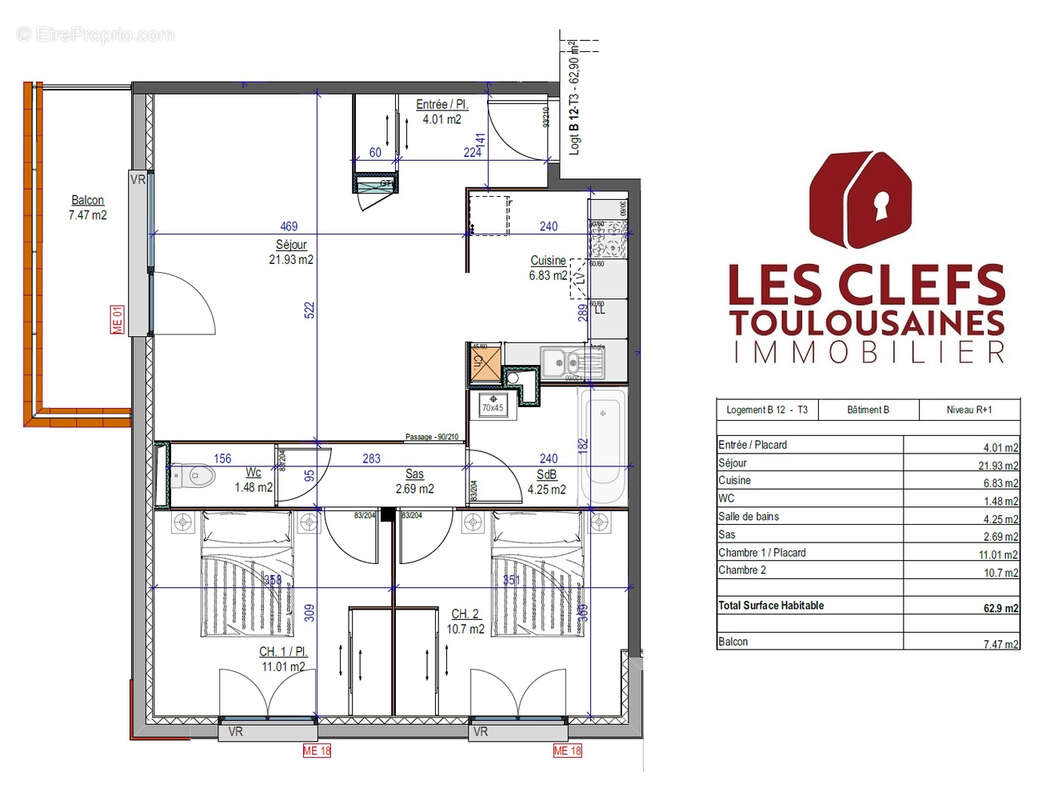 Appartement à LABEGE