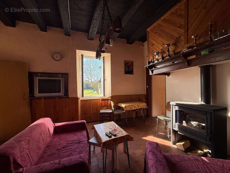 Dpt Hautes Pyrénées (65), à vendre SADOURNIN corps de ferme avec maison T6 de 125m² + grandes dépendances attenantes sur 8280 m² - photo 4