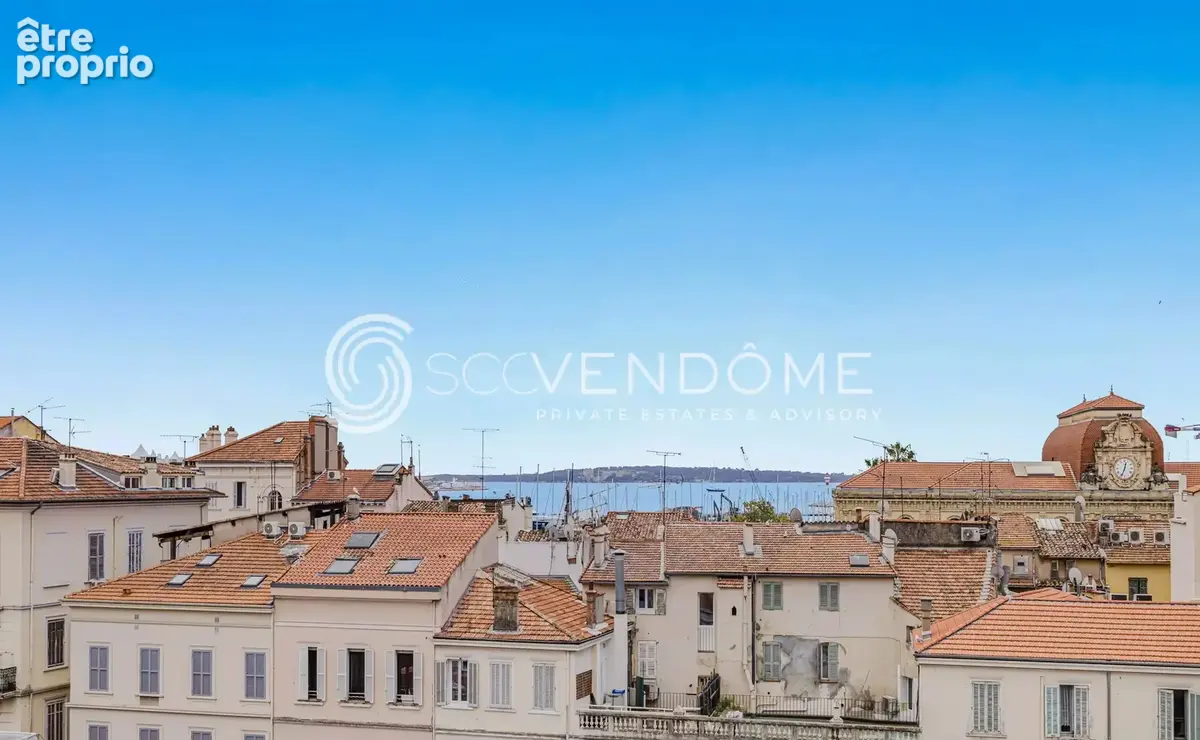 Cannes le suquet  rare duplex à rénover  terrasse  vue mer a vendre - photo 2
