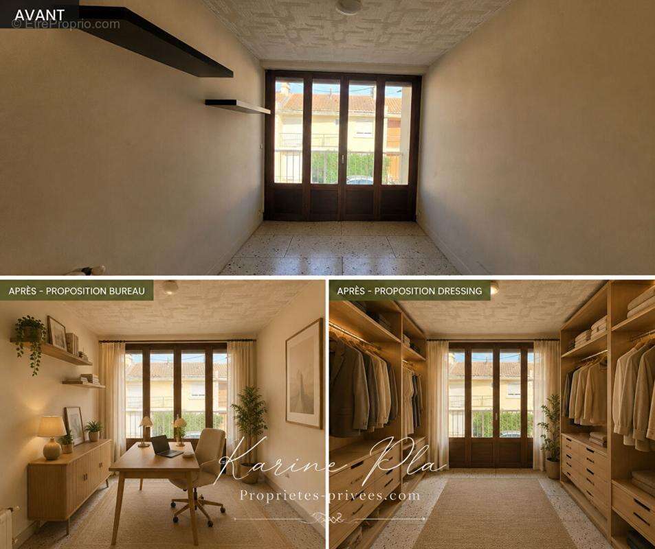 Maison T6 -  101m², garage, jardin piscinable à Coursan - photo 8