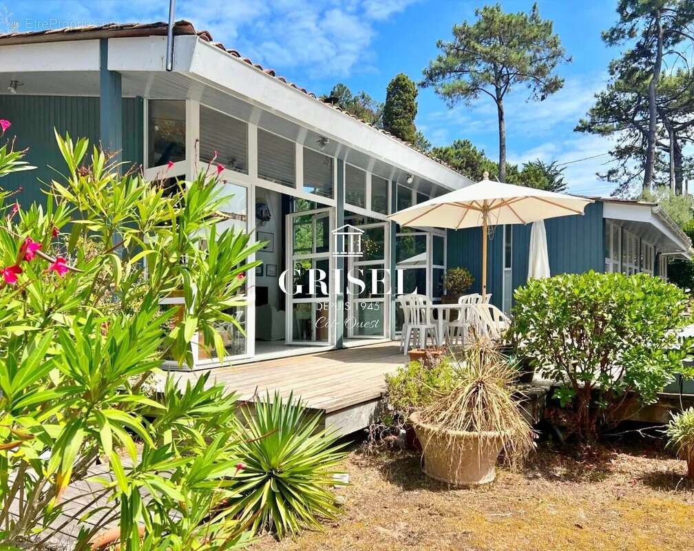 Cap-ferret – élégante villa avec piscine dans un écrin de verdure - photo 8