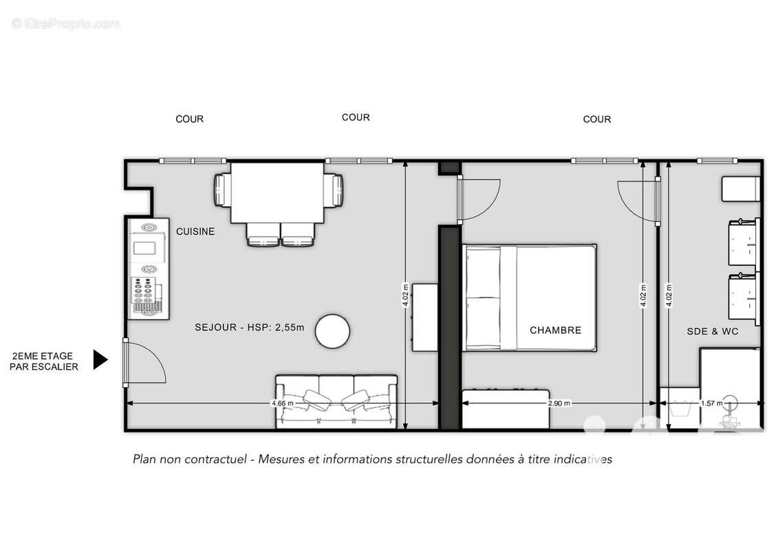 Photo 3 - Appartement à PARIS-18E