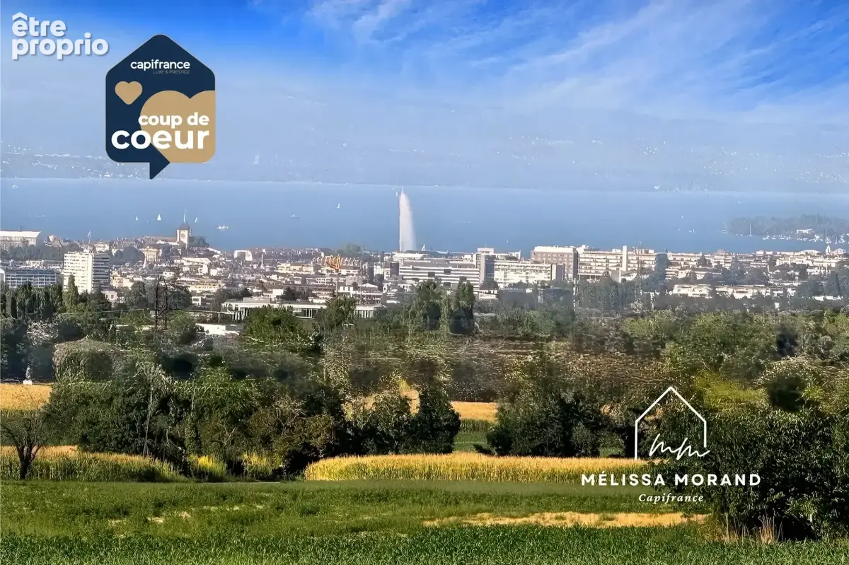 Appartement T4 de 86 m2 à NEYDENS (74), Terrasse, vue Jura et jet d'eau - Proche Genève, frontière suisse - photo 2