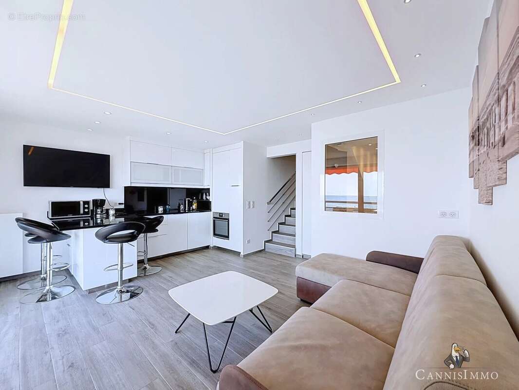 Mandelieu-la-napoule - front de mer grand 2p/3p - terrasse - photo 4