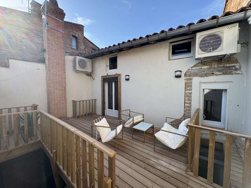 Maison de ville coeur baziege - photo 8