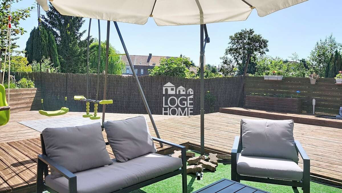 Terrasse - Maison à HENIN-BEAUMONT