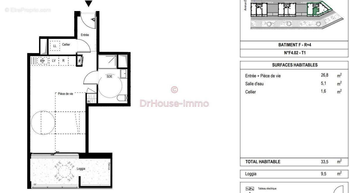 Appartement 33 m² à Bordeaux  - photo 26