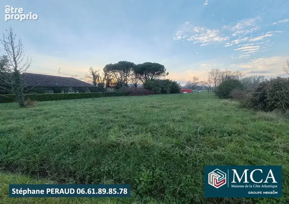 Terrain 1 540 m² à vendre à Saint-Cricq-Du-Gave (40300) - photo 1