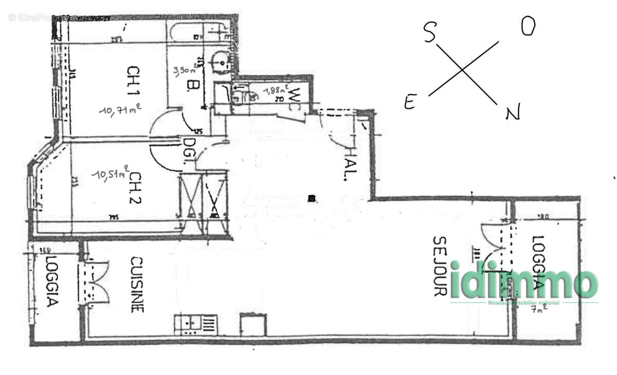 Appartement à LYON-3E