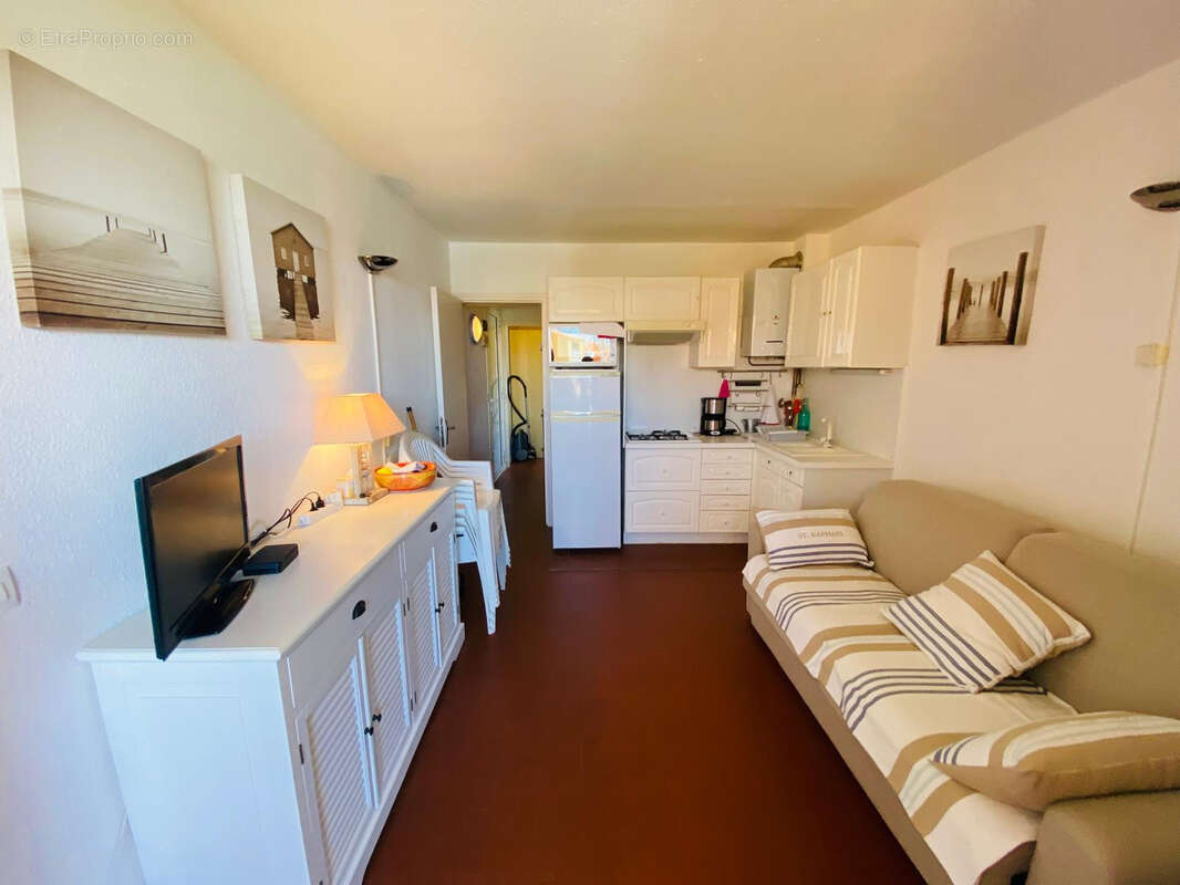 Barcarès : Superbe appartement avec terrasse et ponton privatif - photo 2