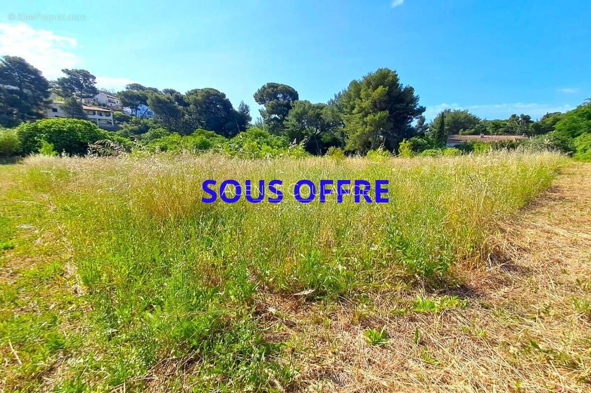Terrain à LA CIOTAT