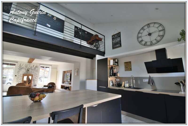 Grange rénovée de caractère avec dépendance 9 pièces-252 m² Habitable-MESNARD LA BAROTIERE - photo 2