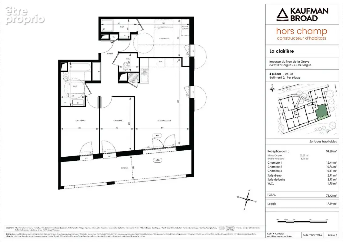Appartement 78m² à entraigues-sur-la-sorgue - photo 4