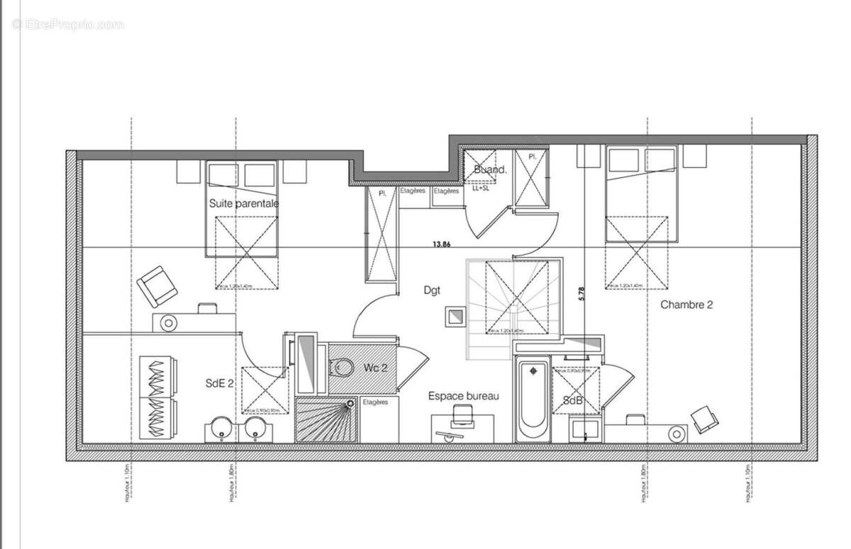 Appartement à TOULOUSE