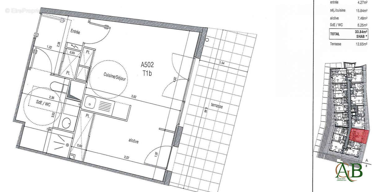 Appartement 34 m² à Anglet  - photo 5