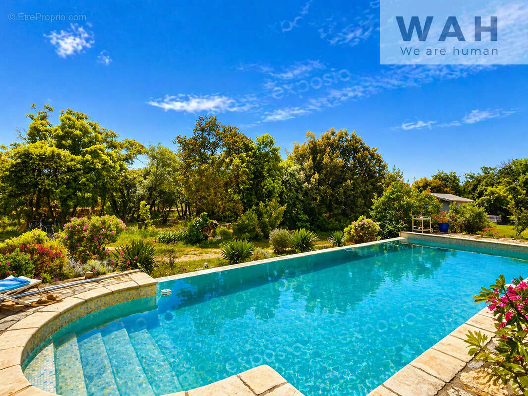 Mas de caractère  (maison + 3 gites) avec piscine et panneaux solaires - photo 2