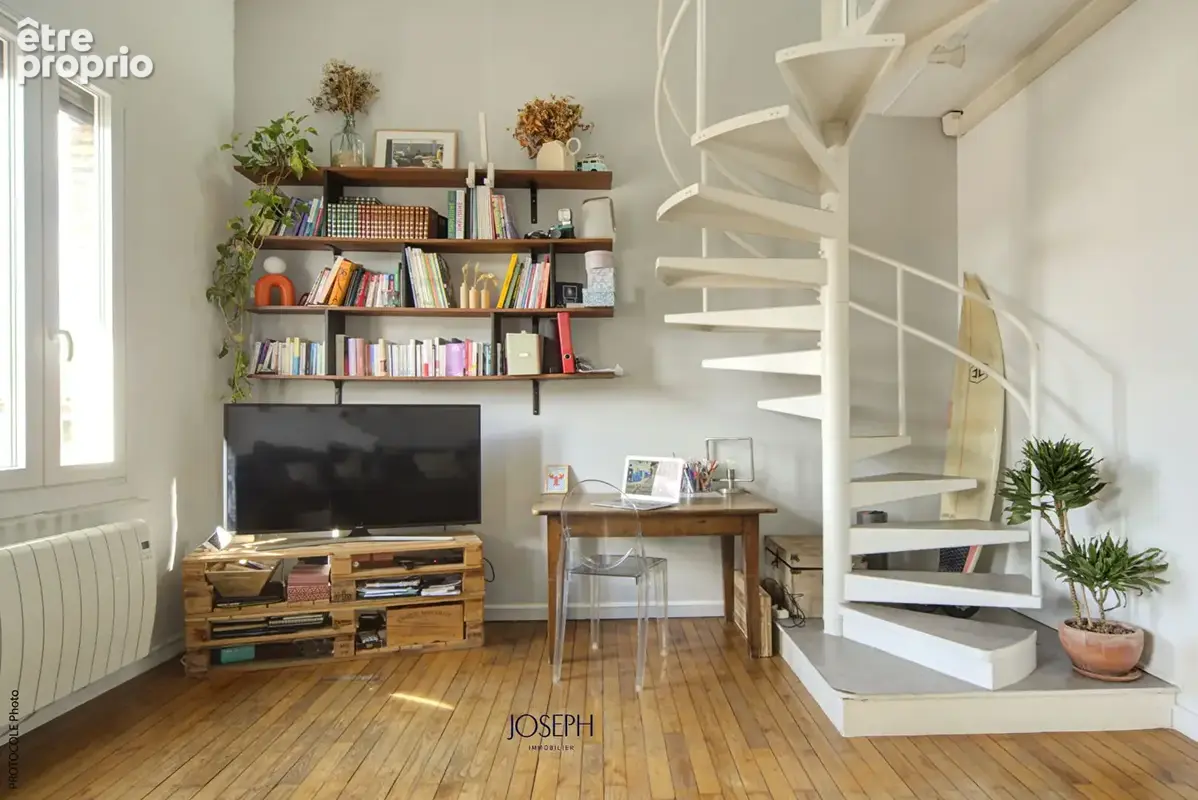 Bonnefoy t3 en duplex au dernier etage - photo 7