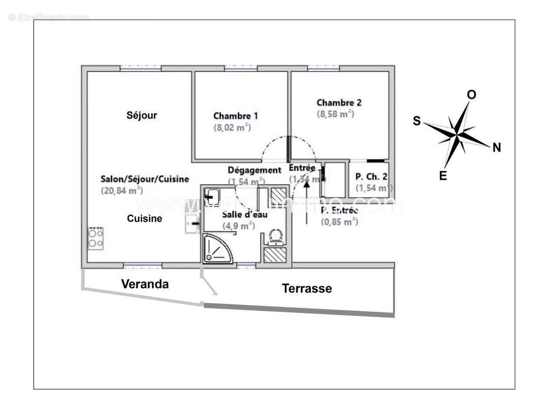 Appartement à ASPREMONT