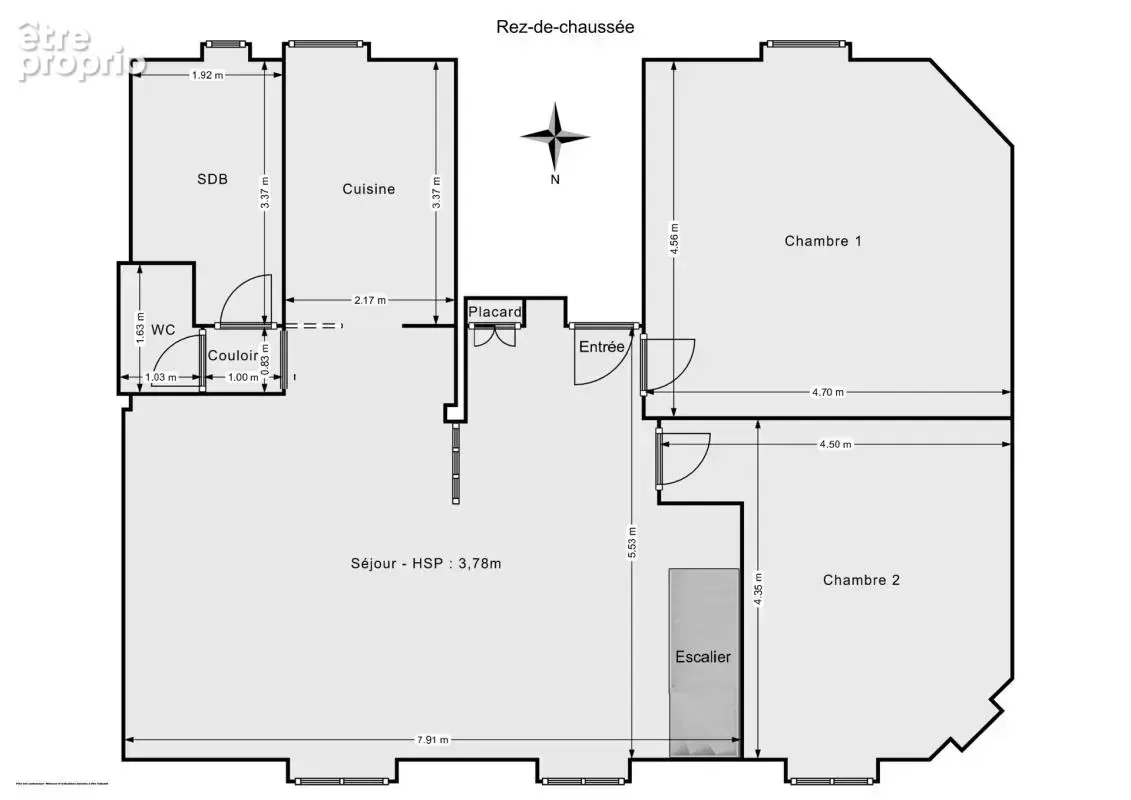 Coup de coeur ! Duplex lumineux de 121,14 m2 au sol - Quartier Chantenay - 44100 Nantes - photo 16