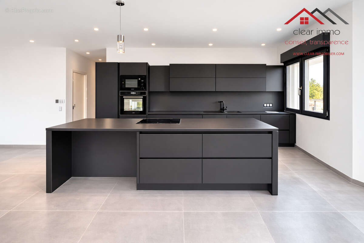 Maison contemporaine neuve   Plain-pied   Prestations modernes - photo 4